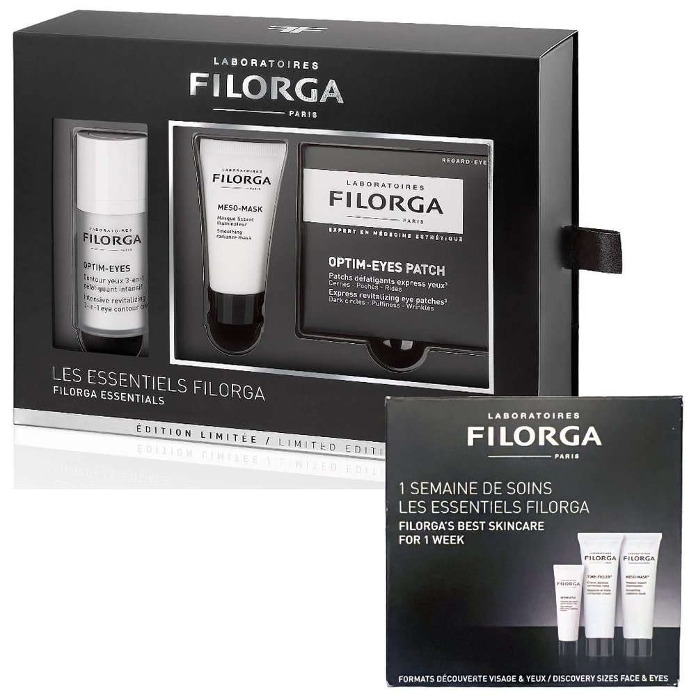 NEW! Filorga Limited Edition Skin care Face and Eyes Set Plus mini Pack